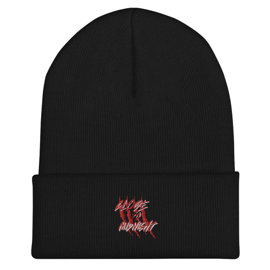 Close To Midnight | Cuffed Beanie | Black
