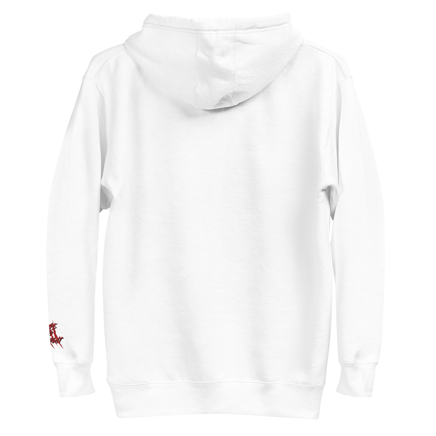 Close To Midnight |Premium hoodie | White