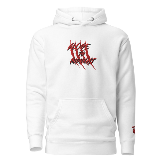 Close To Midnight |Premium hoodie | White