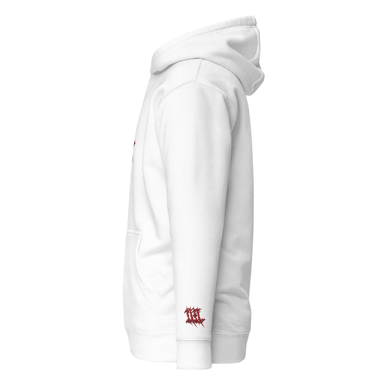 Close To Midnight |Premium hoodie | White