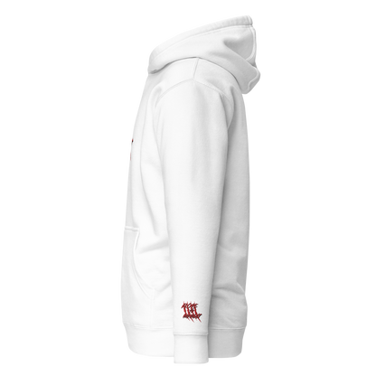 Close To Midnight |Premium hoodie | White
