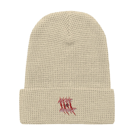 Close To Midnight | Waffle Beanie | Beige
