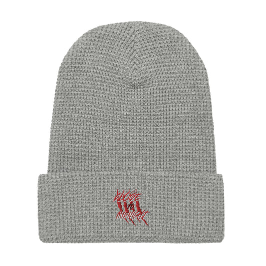 Close To Midnight |Waffle Beanie | Gray